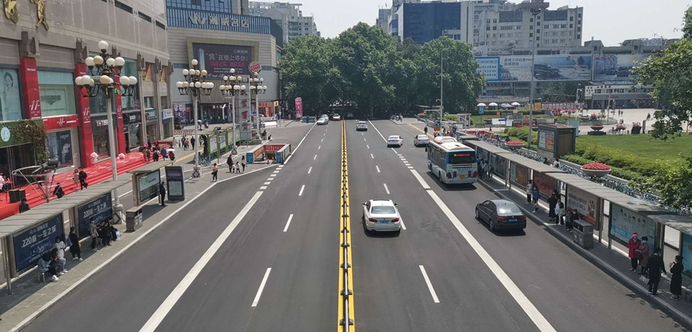 绵阳城区部分重点景观道路改造工程